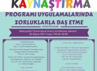 Kaynaştırma Programı Uygulamalarında Zorluklarla Baş Etme - 26/05/2017